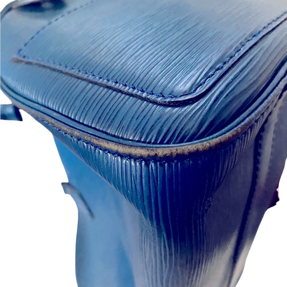 5 pc set Louis Vuitton Toledo Blue Epi Speedy 25, Tag, Lock, Key, COA & Dustbag - Picture 9 of 17